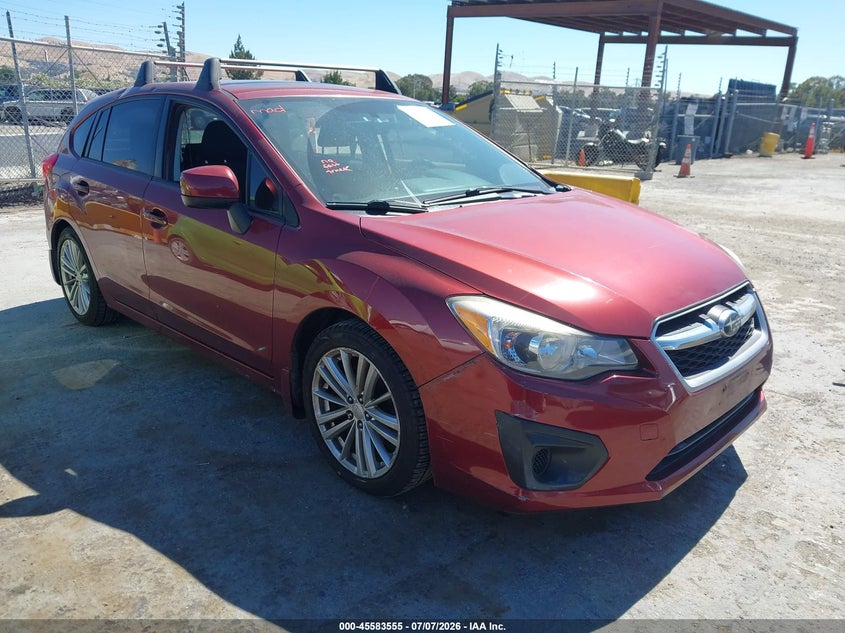 2014 Subaru Impreza VIN JF1GPAD64E8276940 IAAI salvage auction — NORMAL WEAR, Salvage Title, sold $3,800 on 2026-07-16 (photo 1)