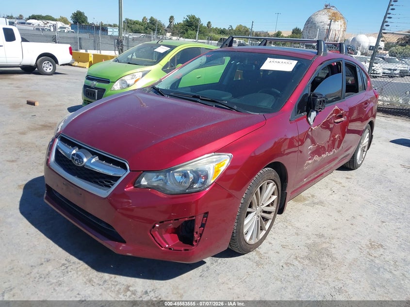 2014 Subaru Impreza VIN JF1GPAD64E8276940 IAAI salvage auction — NORMAL WEAR, Salvage Title, sold $3,800 on 2026-07-16 (photo 2)