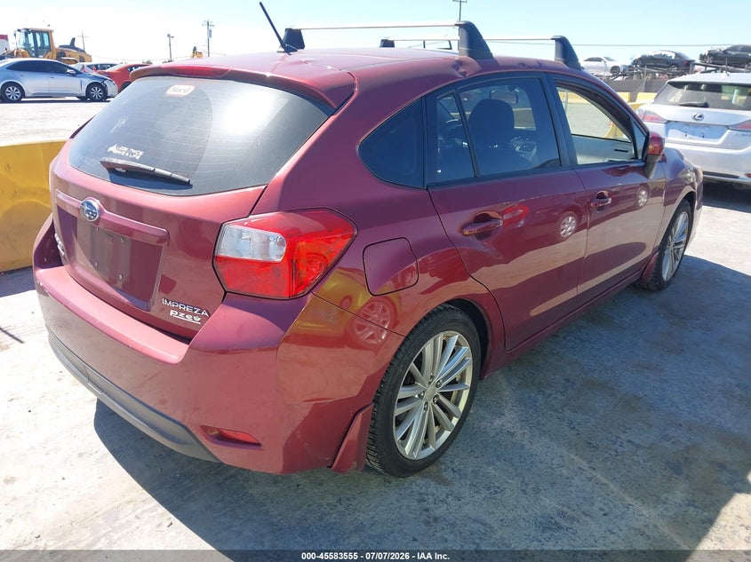 2014 Subaru Impreza VIN JF1GPAD64E8276940 IAAI salvage auction — NORMAL WEAR, Salvage Title, sold $3,800 on 2026-07-16 (photo 4)