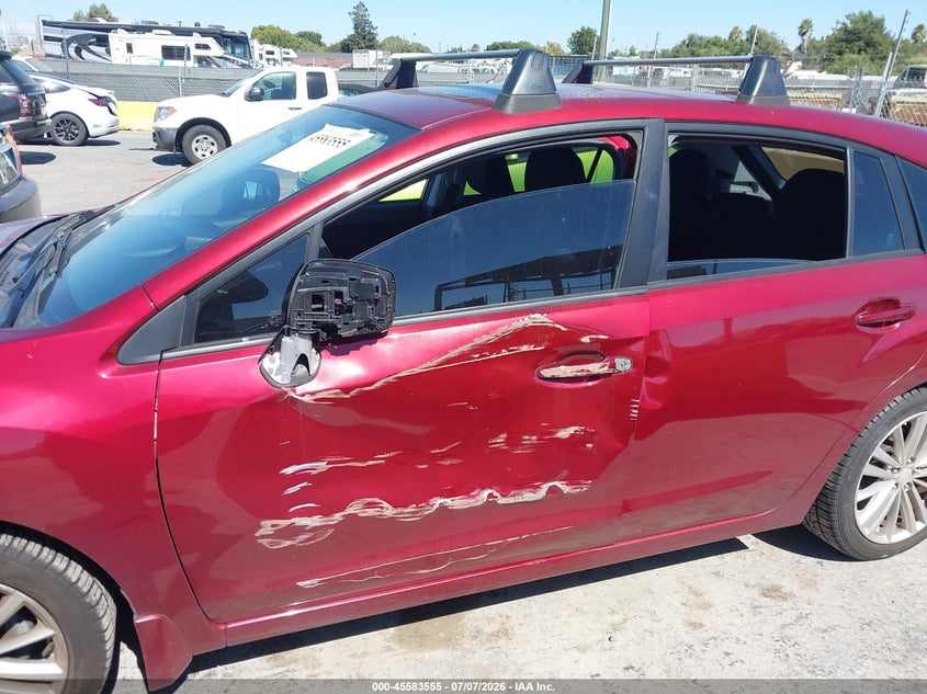 2014 Subaru Impreza VIN JF1GPAD64E8276940 IAAI salvage auction — NORMAL WEAR, Salvage Title, sold $3,800 on 2026-07-16 (photo 6)