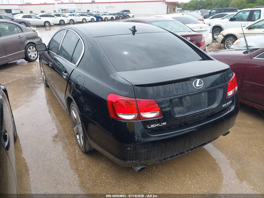 2007 Lexus Gs 350 VIN JTHBE96S470018615 IAAI salvage auction — NORMAL WEAR, Original (Texas), sold $25 on 2026-07-29 (photo 3)