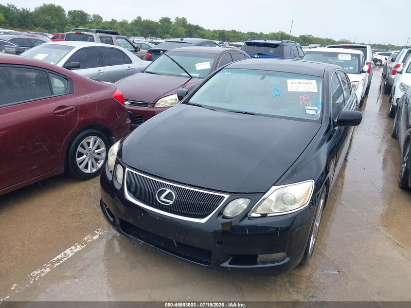2007 Lexus Gs 350 VIN JTHBE96S470018615 IAAI salvage auction — NORMAL WEAR, Original (Texas), sold $25 on 2026-07-29 (photo 6)
