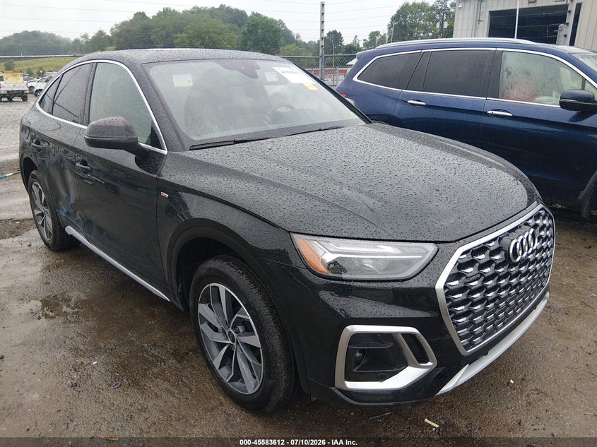 2024 Audi Q5 sportback VIN WA15AAFY9R2078763 — IAAI salvage auction photo