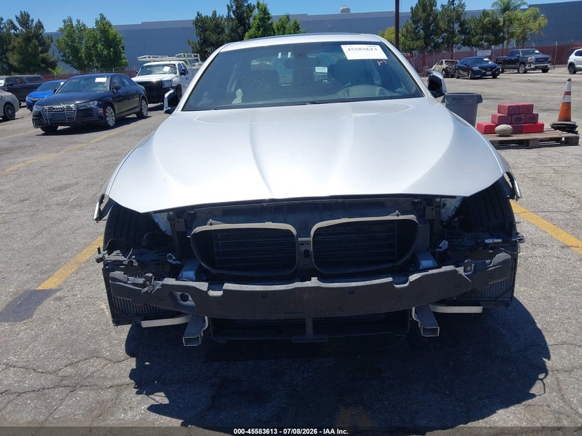 2013 BMW 5er VIN WBAFR7C56DC822450 IAAI salvage auction — FRONT & REAR, Salvage (California), sold $725 on 2026-07-21 (photo 6)