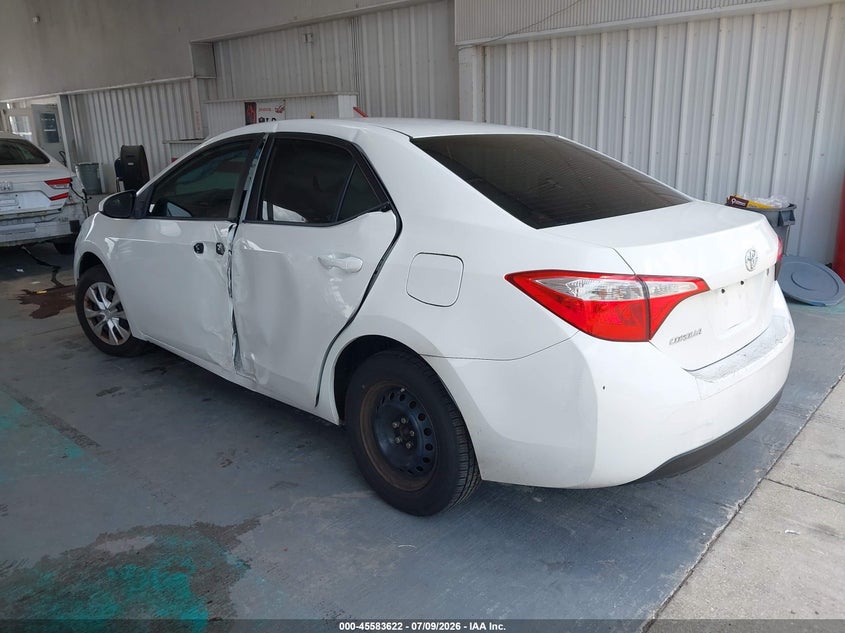 2016 Toyota Corolla VIN 5YFBURHE8GP404424 IAAI salvage auction — SIDE, Rebuildable (Florida), sold $3,300 on 2026-07-31 (photo 3)
