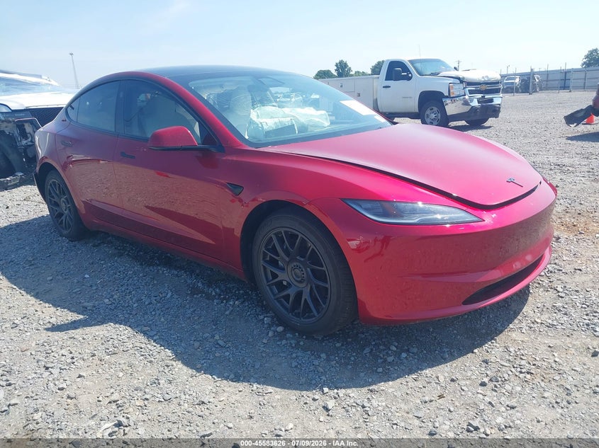 2024 Tesla Model 3 VIN 5YJ3E1EB5RF761605 IAAI salvage auction — REAR END, Salvage (Arkansas), sold $6,800 on 2026-08-02 (photo 1)