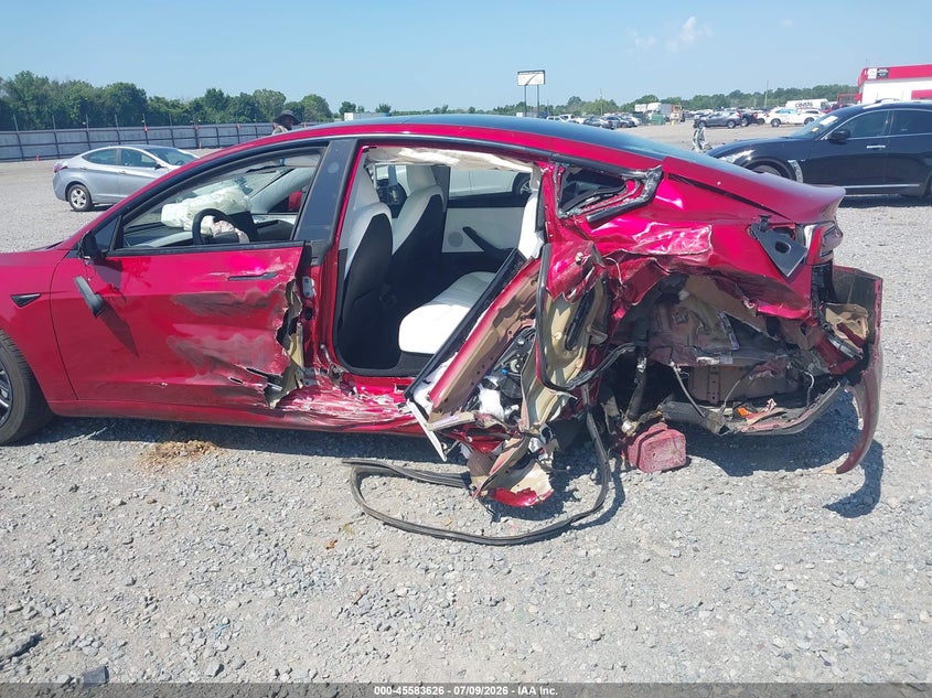 2024 Tesla Model 3 VIN 5YJ3E1EB5RF761605 IAAI salvage auction — REAR END, Salvage (Arkansas), sold $6,800 on 2026-08-02 (photo 6)