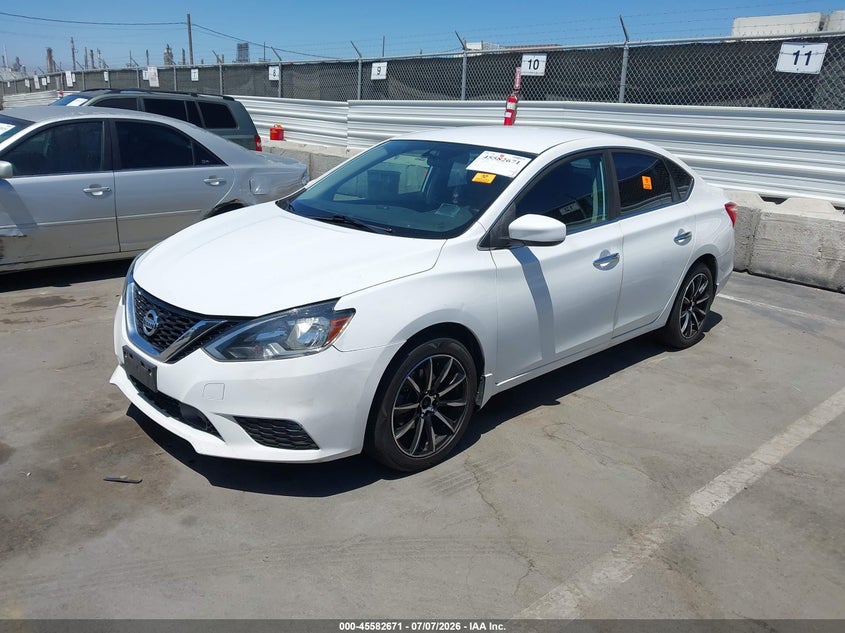2018 Nissan Sentra VIN 3N1AB7AP0JY324224 IAAI salvage auction — FRONT END, Salvage Title, sold $1,400 on 2026-07-17 (photo 2)