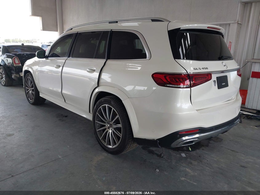 2022 Mercedes-benz Gls-klasse VIN 4JGFF5KE3NA749970 IAAI salvage auction — SIDE, Salvage Title, sold $28,000 on 2026-08-02 (photo 3)