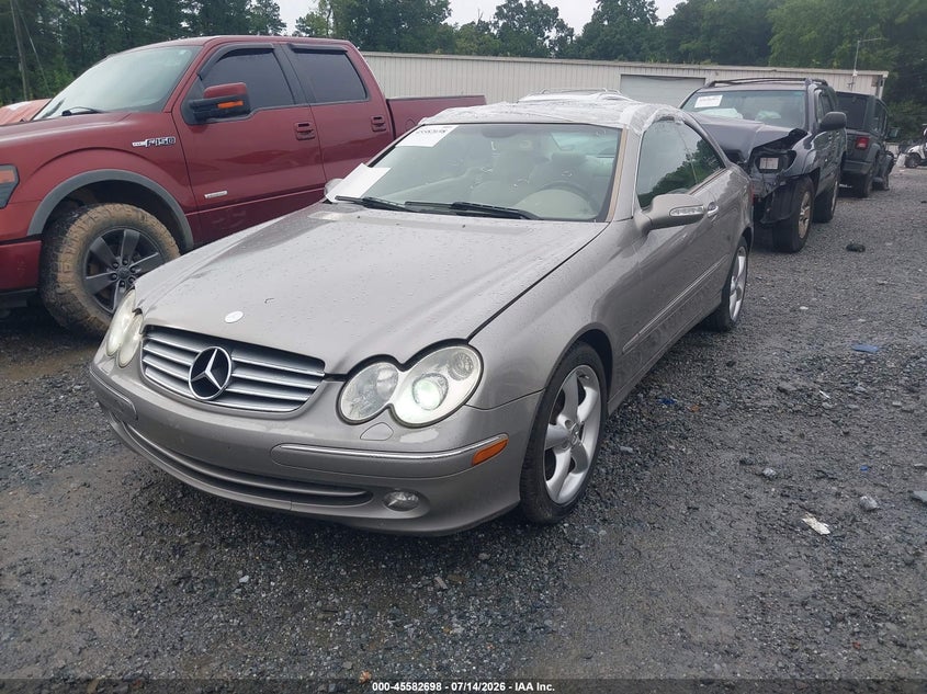 2004 Mercedes-benz Clk-class VIN WDBTJ65J44F093914 IAAI salvage auction — REAR END, Salvage (Georgia), sold $775 on 2026-08-11 (photo 2)