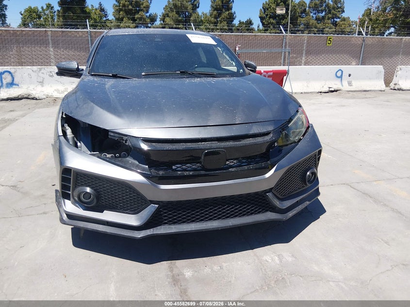2018 Honda Civic VIN SHHFK7H91JU407276 IAAI salvage auction — FRONT END, Salvage (California), sold $3,050 on 2026-07-29 (photo 6)