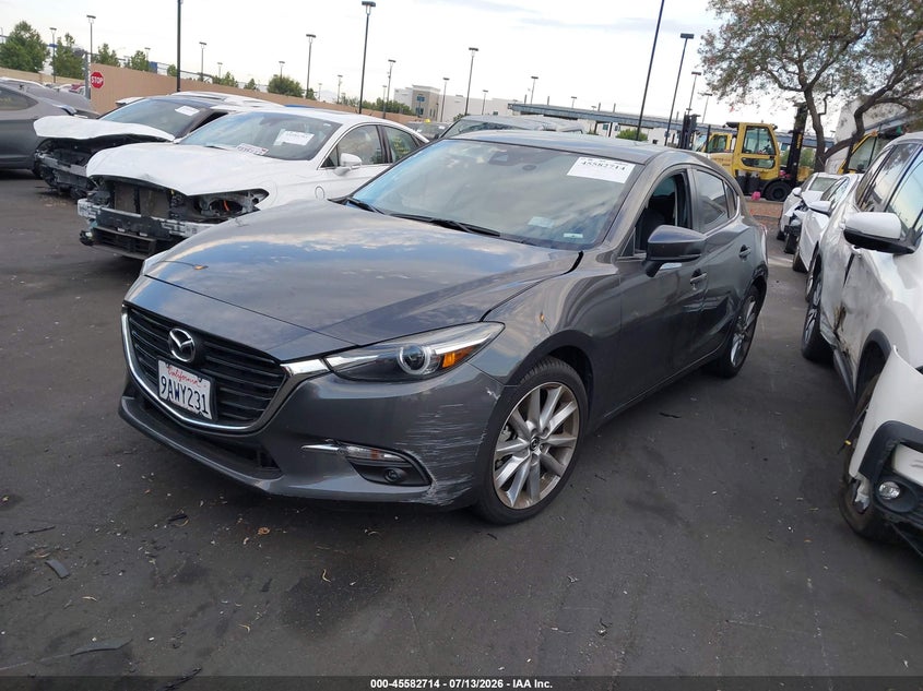 2017 Mazda 3 VIN JM1BN1M37H1122123 IAAI salvage auction — SIDE, Salvage Title, sold $1,250 on 2026-07-24 (photo 2)