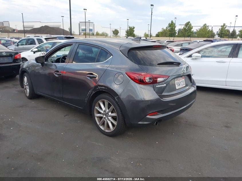 2017 Mazda 3 VIN JM1BN1M37H1122123 IAAI salvage auction — SIDE, Salvage Title, sold $1,250 on 2026-07-24 (photo 3)