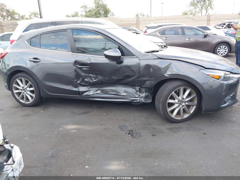 2017 Mazda 3 VIN JM1BN1M37H1122123 IAAI salvage auction — SIDE, Salvage Title, sold $1,250 on 2026-07-24 (photo 6)