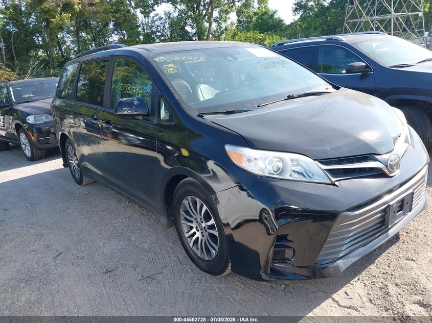 2018 Toyota Sienna VIN 5TDYZ3DC2JS943861 IAAI salvage auction — FRONT END, Clear (Illinois), sold $7,100 on 2026-07-15 (photo 6)