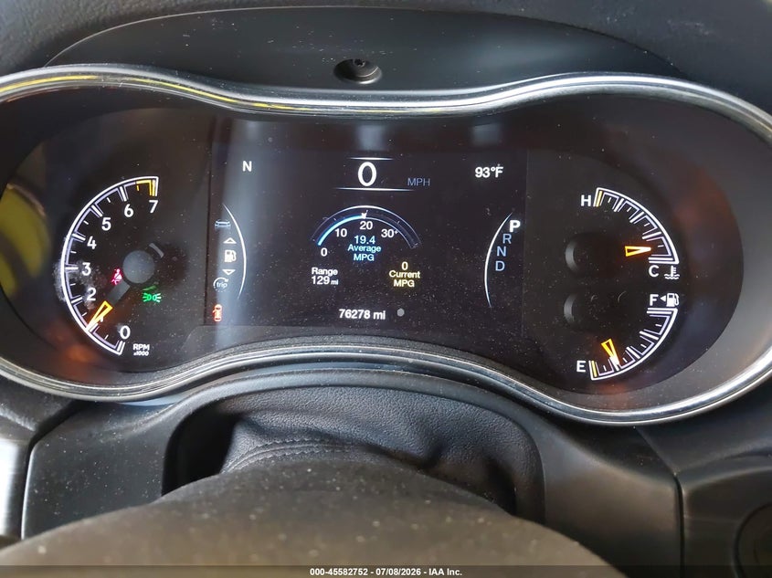 2019 Jeep Grand cherokee VIN 1C4RJFAG8KC581672 IAAI salvage auction — NORMAL WEAR, Sf97 (Michigan), sold $11,100 on 2026-08-11 (photo 7)