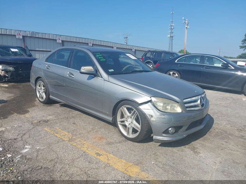 2008 Mercedes-benz C class VIN WDDGF54X48R019360 IAAI salvage auction — FRONT END, Salvage (Georgia), sold $350 on 2026-08-12 (photo 1)