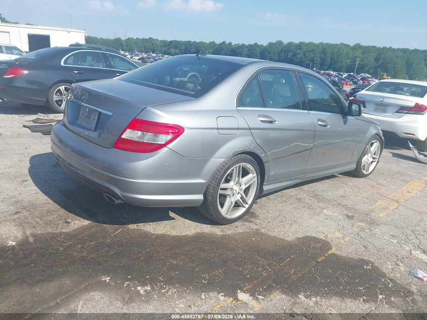 2008 Mercedes-benz C class VIN WDDGF54X48R019360 IAAI salvage auction — FRONT END, Salvage (Georgia), sold $350 on 2026-08-12 (photo 4)