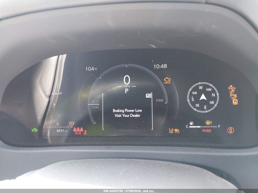 2025 Lexus Ux VIN JTHUCJDH8S2012398 IAAI salvage auction — FRONT & REAR, Mv-907A (New York), sold $12,575 on 2026-09-08 (photo 7)
