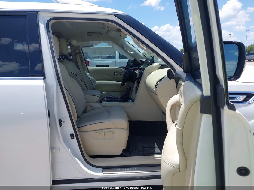 2022 Infiniti Qx80 VIN JN8AZ2AE2N9293777 IAAI salvage auction — LEFT SIDE, Original (Texas), sold $21,600 on 2026-08-13 (photo 5)