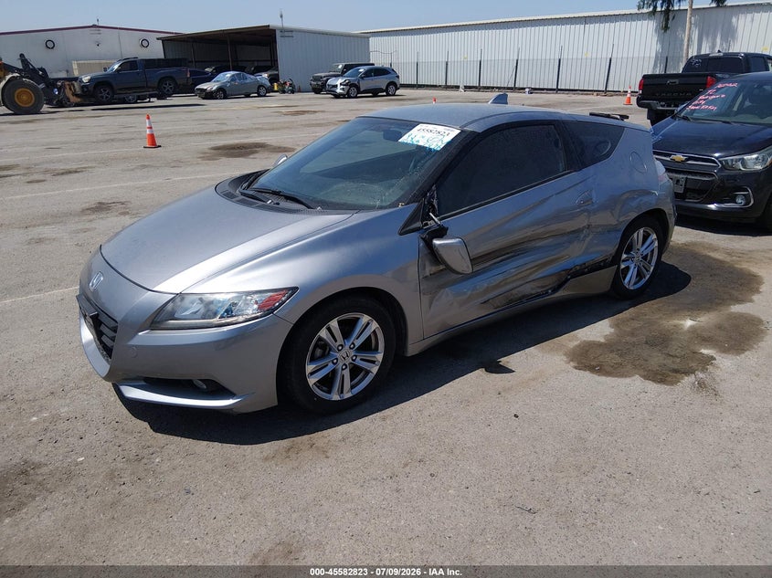 2011 Honda Cr-z VIN JHMZF1D62BS007354 IAAI salvage auction — SIDE, Salvage (California), sold $600 on 2026-07-29 (photo 2)