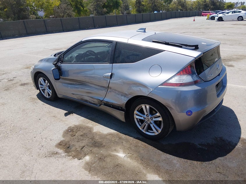 2011 Honda Cr-z VIN JHMZF1D62BS007354 IAAI salvage auction — SIDE, Salvage (California), sold $600 on 2026-07-29 (photo 3)