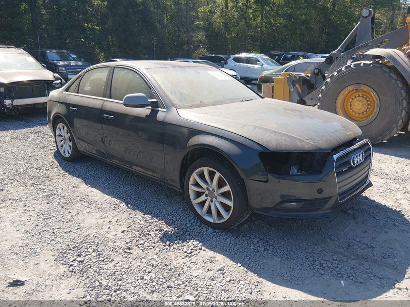 2013 Audi A4 VIN WAUFFAFL1DN047849 IAAI salvage auction — NORMAL WEAR, Clear (South Carolina), sold $250 on 2026-07-28 (photo 1)