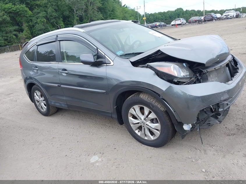 2012 Honda Cr-v VIN JHLRM4H77CC017033 IAAI salvage auction — FRONT END, Salvage Title, sold $1,550 on 2026-07-25 (photo 1)