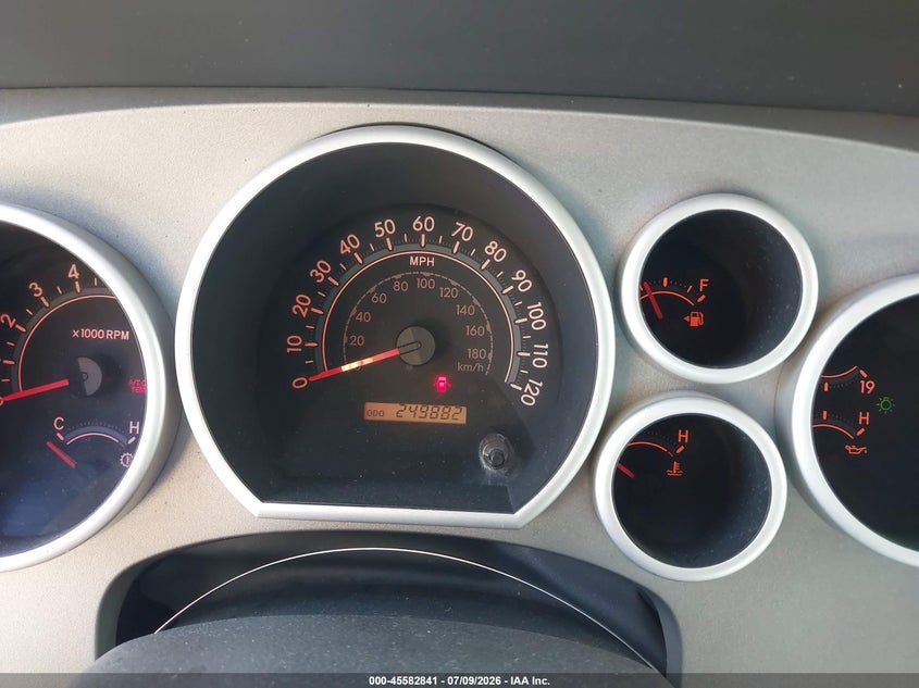 2011 Toyota Tundra VIN 5TFEY5F1XBX100435 IAAI salvage auction — NORMAL WEAR, Clear - Dealer Only (California), sold $2,750 on 2026-07-21 (photo 7)