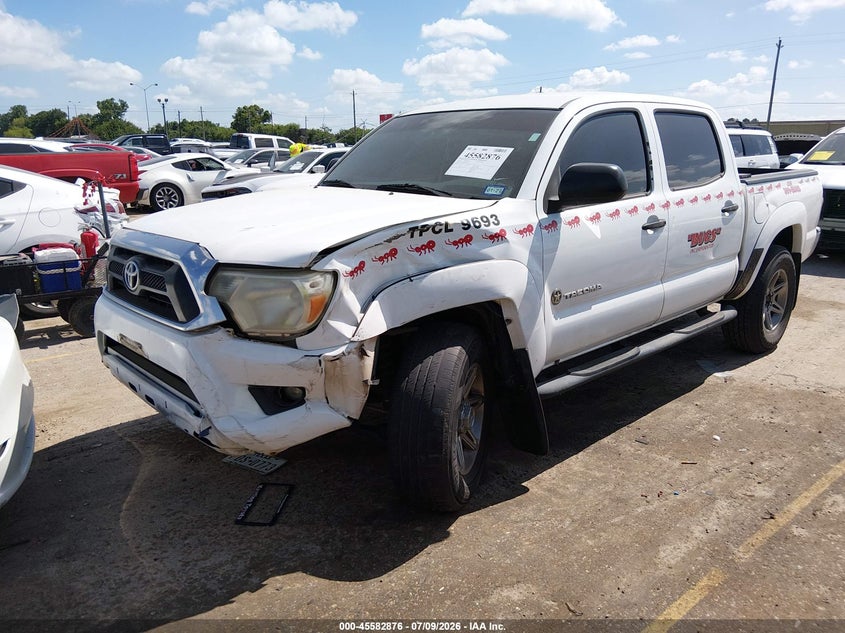 2013 Toyota Tacoma VIN 5TFJU4GN5DX045403 IAAI salvage auction — LEFT FRONT, Salvage (Texas), sold $5,700 on 2026-08-02 (photo 2)