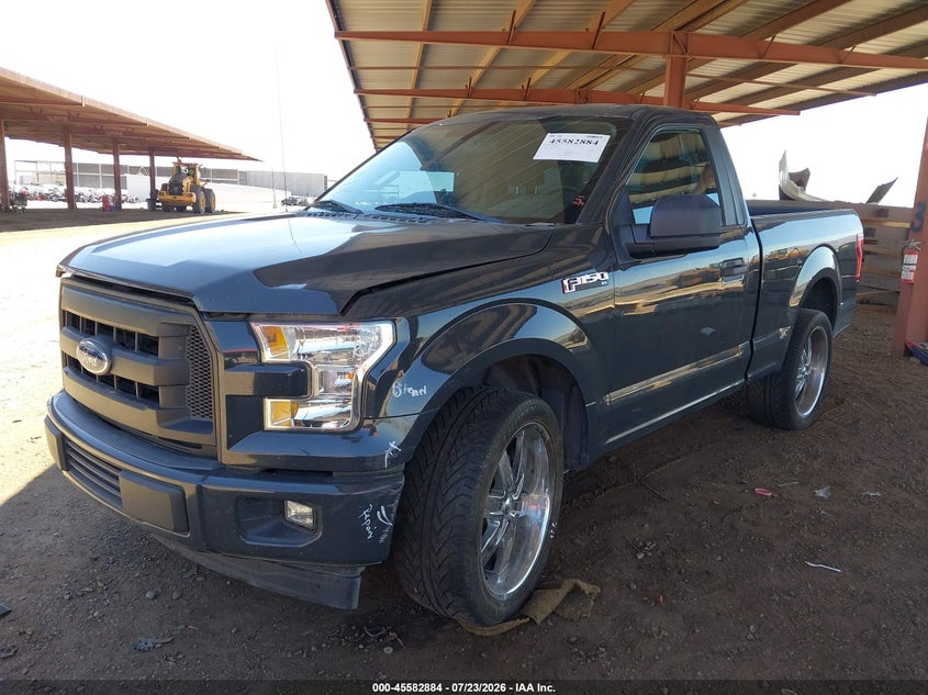 2017 Ford F-150 VIN 1FTMF1C86HKD19152 IAAI salvage auction — LEFT FRONT, Salvage (Arizona), sold $5,900 on 2026-07-28 (photo 2)