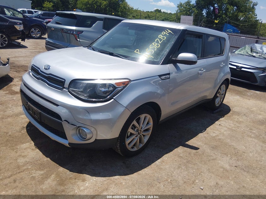 2018 Kia Soul VIN KNDJP3A51J7542731 IAAI salvage auction — NORMAL WEAR, Clear - Public Restricted (Oklahoma), sold $1,400 on 2026-07-29 (photo 2)