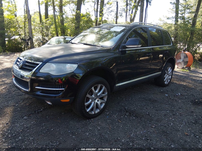 2008 Volkswagen Touareg VIN WVGBE77L48D076534 IAAI salvage auction — RIGHT FRONT, Clear (Virginia), sold $450 on 2026-07-25 (photo 2)