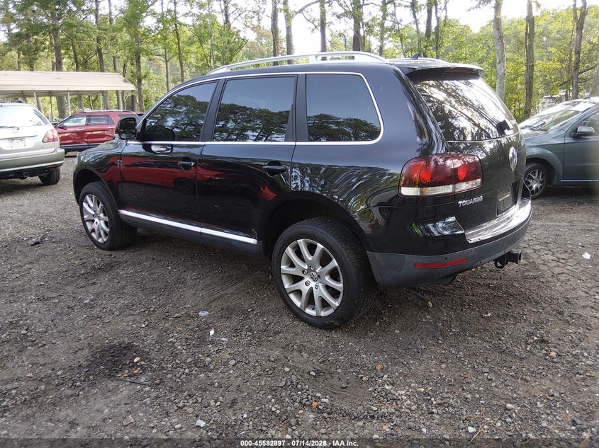 2008 Volkswagen Touareg VIN WVGBE77L48D076534 IAAI salvage auction — RIGHT FRONT, Clear (Virginia), sold $475 on 2026-07-28 (photo 3)