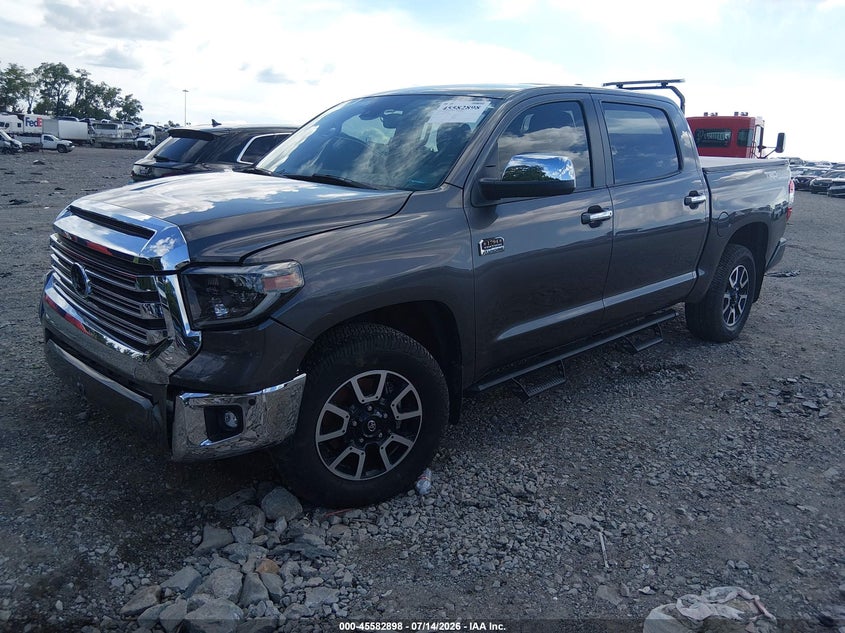 2021 Toyota Tundra VIN 5TFAY5F12MX018359 IAAI salvage auction — FRONT END, Salvage Title, sold $26,750 on 2026-07-30 (photo 2)