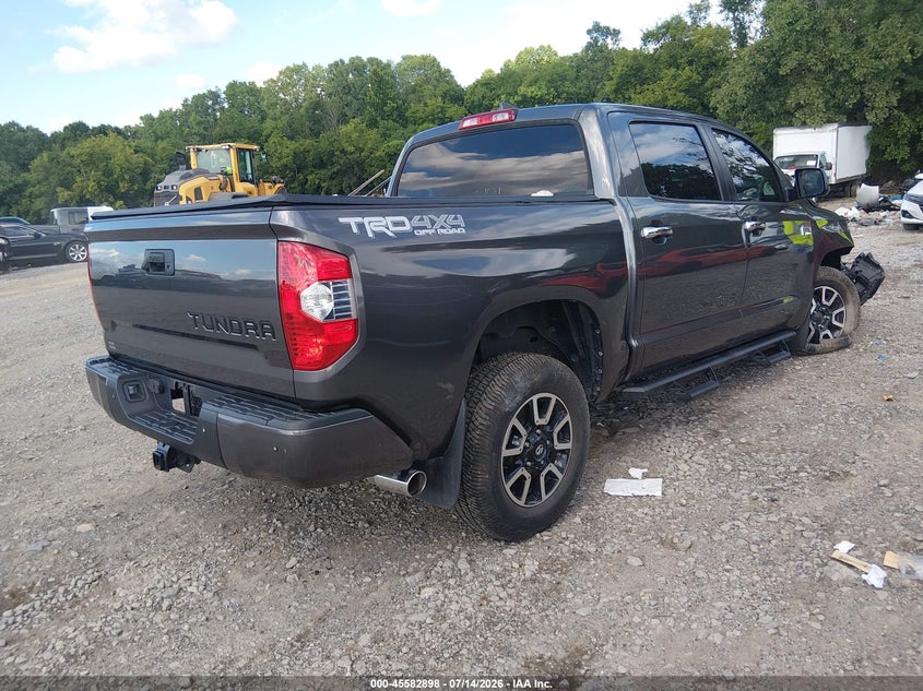 2021 Toyota Tundra VIN 5TFAY5F12MX018359 IAAI salvage auction — FRONT END, Salvage Title, sold $26,750 on 2026-07-30 (photo 4)