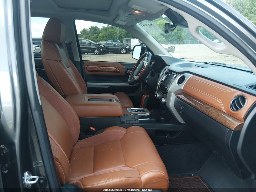 2021 Toyota Tundra VIN 5TFAY5F12MX018359 IAAI salvage auction — FRONT END, Salvage Title, sold $26,750 on 2026-07-30 (photo 5)