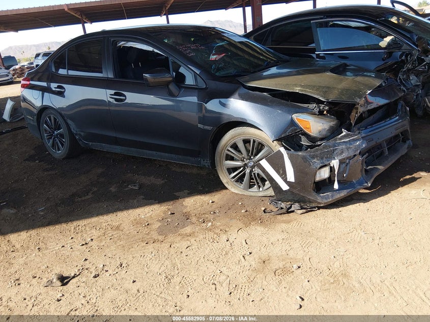 2018 Subaru Wrx VIN JF1VA1A6XJ9821640 IAAI salvage auction — FRONT & REAR, Salvage (Arizona), sold $25 on 2026-07-28 (photo 1)