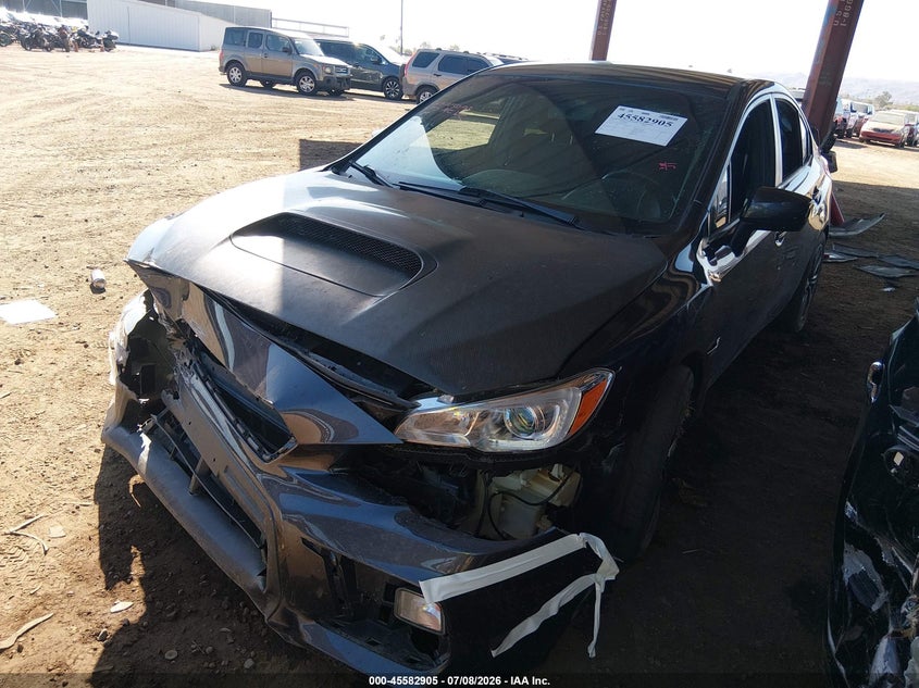 2018 Subaru Wrx VIN JF1VA1A6XJ9821640 IAAI salvage auction — FRONT & REAR, Salvage (Arizona), sold $25 on 2026-07-28 (photo 2)