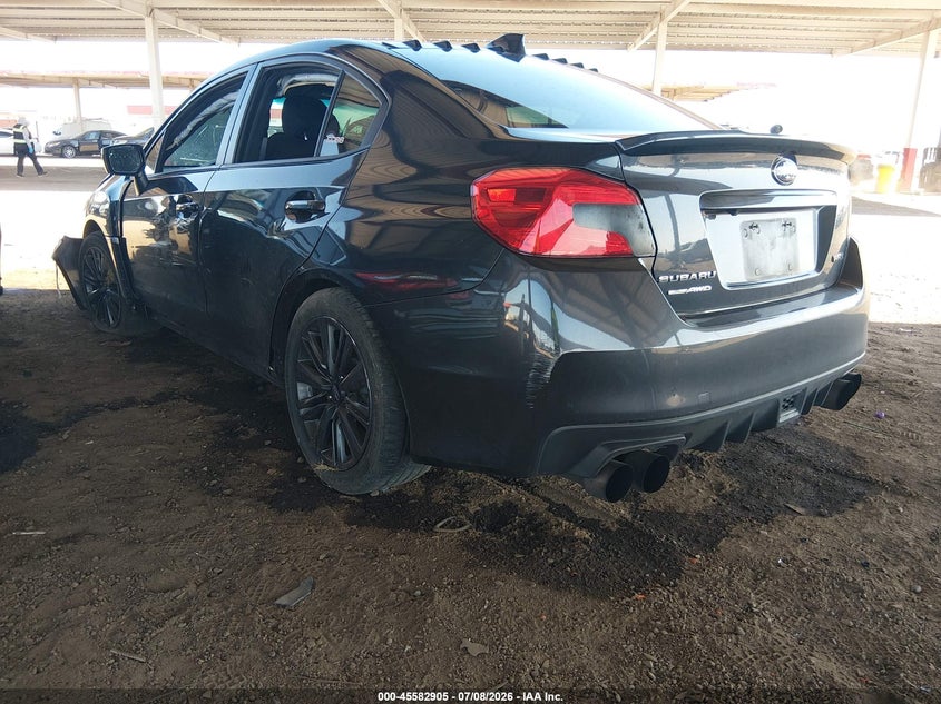 2018 Subaru Wrx VIN JF1VA1A6XJ9821640 IAAI salvage auction — FRONT & REAR, Salvage (Arizona), sold $25 on 2026-07-28 (photo 3)