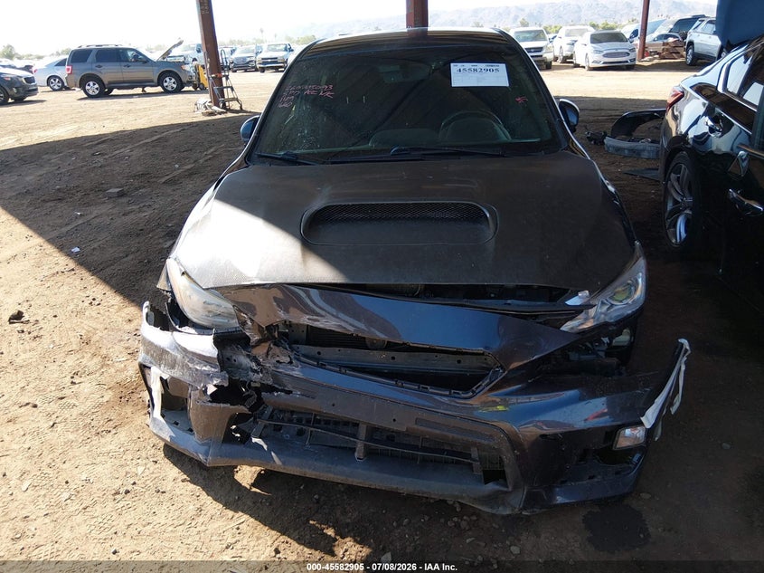 2018 Subaru Wrx VIN JF1VA1A6XJ9821640 IAAI salvage auction — FRONT & REAR, Salvage (Arizona), sold $25 on 2026-07-28 (photo 6)