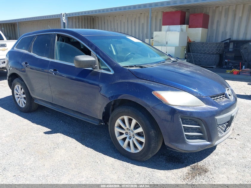2010 Mazda Cx-7 VIN JM3ER2WM3A0328877 IAAI salvage auction — LEFT FRONT, Clear (California), sold $275 on 2026-07-30 (photo 1)