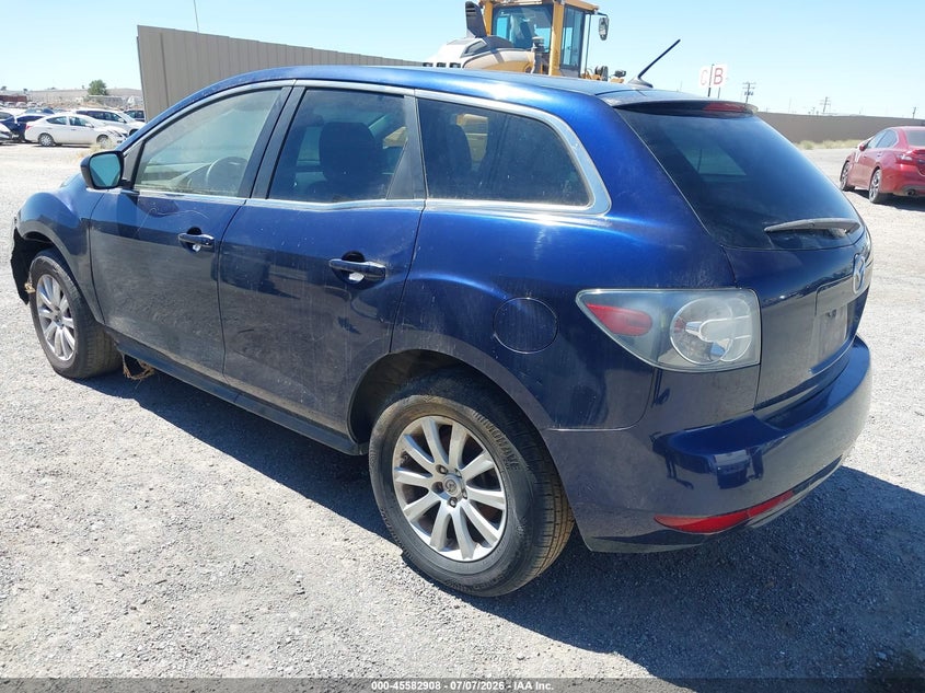 2010 Mazda Cx-7 VIN JM3ER2WM3A0328877 IAAI salvage auction — LEFT FRONT, Clear (California), sold $275 on 2026-07-30 (photo 3)