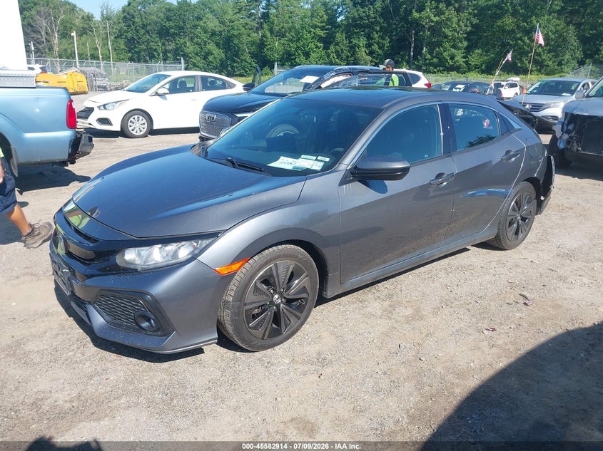2017 Honda Civic VIN SHHFK7H57HU428589 IAAI salvage auction — REAR END, Mv-907A (New York), sold $1,650 on 2026-07-31 (photo 2)