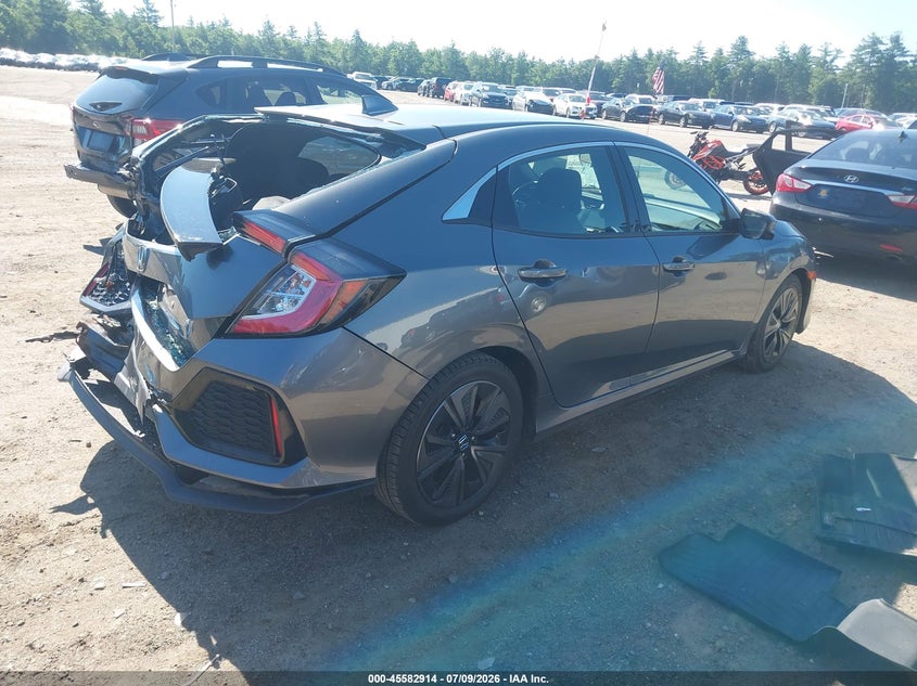 2017 Honda Civic VIN SHHFK7H57HU428589 IAAI salvage auction — REAR END, Mv-907A (New York), sold $1,650 on 2026-07-31 (photo 4)