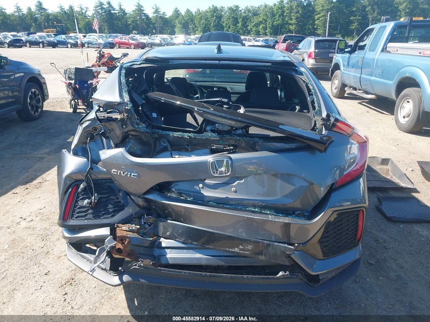 2017 Honda Civic VIN SHHFK7H57HU428589 IAAI salvage auction — REAR END, Mv-907A (New York), sold $1,650 on 2026-07-31 (photo 6)