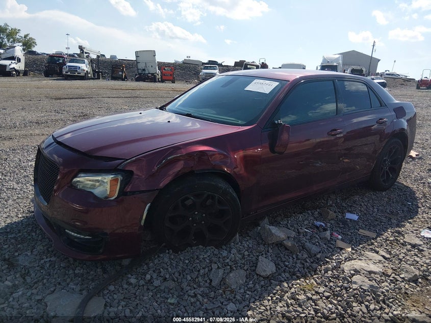 2019 Chrysler 300 VIN 2C3CCABG5KH637974 IAAI salvage auction — LEFT FRONT, Salvage Title, sold $2,250 on 2026-07-22 (photo 2)