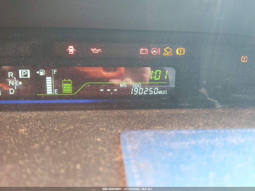 2012 Toyota Prius v VIN JTDZN3EU7C3141124 IAAI salvage auction — RIGHT SIDE, Clear (Alabama), sold $25 on 2026-07-21 (photo 7)
