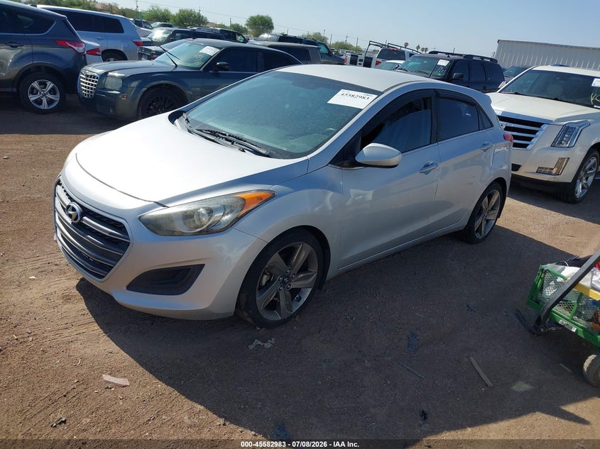 2017 Hyundai Elantra VIN KMHD35LH2HU370860 IAAI salvage auction — NORMAL WEAR, Clear-Dealer Only (Arizona), sold $1,950 on 2026-07-16 (photo 2)