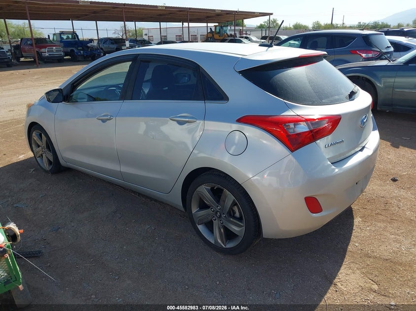 2017 Hyundai Elantra VIN KMHD35LH2HU370860 IAAI salvage auction — NORMAL WEAR, Clear-Dealer Only (Arizona), sold $1,950 on 2026-07-16 (photo 3)